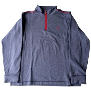 Johnnie-O Prep-formance Pullover 1/4 Zip Long Sleeve Athletic Top‎ 14